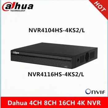 Видеорегистратор Dahua 4k NVR NVR4104HS-4KS2/L 4CH и NVR4108HS-EI AI NVR 8CH и NVR4116HS-4KS2/L 16ch без сетевого видеомагнитофона POE
