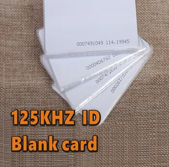 6000 шт EM ID-КАРТА и 1000 шт черный брелок-карта TK4100 ID-карта 125 кГц EM4100 RFID-Карта для Контроля Доступа и Посещаемости времени