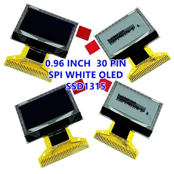 SPI Белый OLED 30P Экран 0,96 дюйма SSD1315 Привод IC 128 * 64 Интерфейс IIC