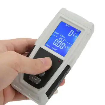 Дозиметр радиации XRCLIF-3121, цифровой детектор излучения электромагнитного поля, бытовой измеритель ЭДС для беременной женщины 2