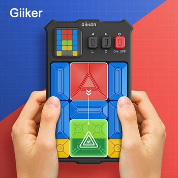 Умная сенсорная игра Giiker Super Slide Huarong Road 500 + улучшенных головоломок-головоломок, интерактивные игрушки-непоседы для детей, подарки