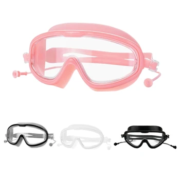 Мужские Женские оптические очки для плавания, очки для плавания с защитой от запотевания, УФ-защита, водонепроницаемые очки для плавания, прямая поставка