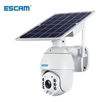 ESCAM QF480 4G солнечные IP PTZ камеры Starlight полноцветное ИК-видение P2P 4G sim-карта камера ИК-видения камера облачного хранилища