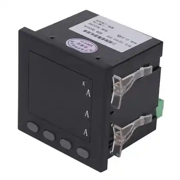 220V 3-фазный измеритель тока со светодиодным цифровым дисплеем Амперметр Программируемый интеллектуальный 3-фазный Электрический счетчик