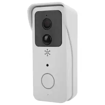 Беспроводная WiFi камера видеодомофона 1080P HD 155 ° с широкоугольным обнаружением движения для домашней безопасности США 90-260 В