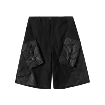 Тактические шорты Silenstorm с двойными боковыми карманами molle techwear ninjawear темная одежда уличная одежда футуристическая