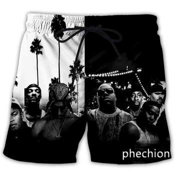 phechion/ Новые модные мужские/женские повседневные шорты с 3D принтом от рэпера 2pac Тупака, новинка, Уличная одежда, мужские Свободные спортивные шорты L62