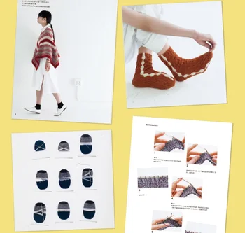 Предложение от Michiyo по вязанию вручную Для студии вязания Уникальных и креативных шерстяных штанов, свитера, Тканая книга 4