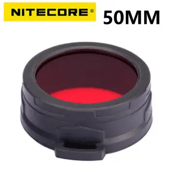 Многоцветный фильтр для фонарика Nitecore NFR50 NFG50 50 мм Подходит для фонарика с головкой 50 мм