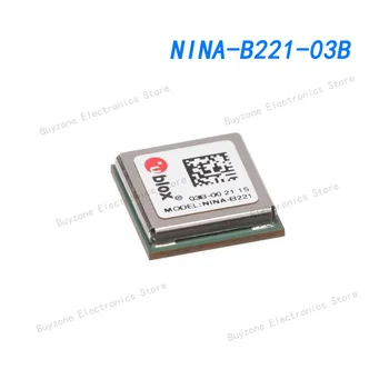 NINA-B221-03B Модуль приемопередатчика Bluetooth v4.2 + EDR Антенна 2,4 ГГц В комплект не входит Для поверхностного монтажа