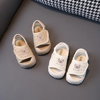 Детская обувь, мужчины 0-1-3 лет, 2 девочки, летние новые сандалии, пляжная обувь с защитой от ударов, обувь для малышей tide