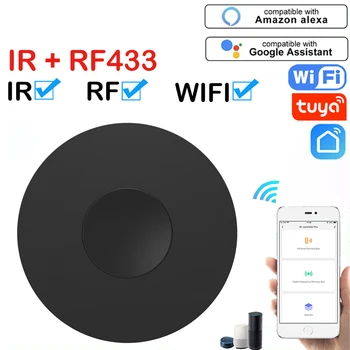 Tuya Smart Wifi RF ИК Пульт Дистанционного Управления Умный Дом для Кондиционера ВСЕ Телевизоры LG TV Поддержка Alexa Google Home