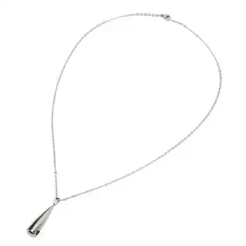 Ожерелье с урной, водонепроницаемая подвеска в виде каплевидного сердца, ожерелье с урной для кремации на память 0