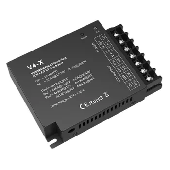 кнопочный переключатель постоянного напряжения DC12-24V 36V RF CV Контроллер (RGB, CCT, DIM) Беспроводной пульт дистанционного управления 2.4G RGB RGBW WiFi 4 канала