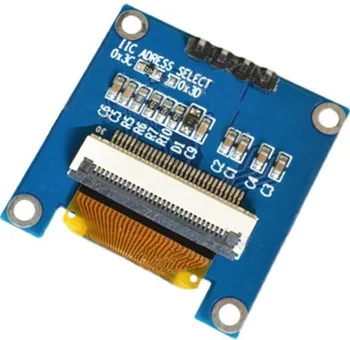 IPS 0,96-дюймовый 4PIN Белый/Синий/Желто-синий OLED-экран с Адаптерной Платой SSD1306 Drive IC 128 *64 IIC Интерфейс 3