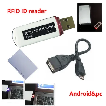 Регулируемый Мини Портативный S50 \ S70 14443A 13,56 МГц RFID-считыватель USB/Микро-датчик приближения Smart IC Card Reader