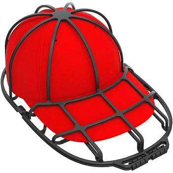 Многофункциональный бейсболка шайба подходят шляпы рамка шайба ПП стиральная корзина для хранения клетка двухэтажных чистящими средствами менеджер хранения шлема 