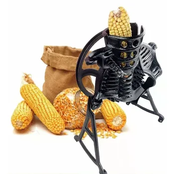 Лущилка для кукурузы с ручным приводом Ручная ручная машина для лущения кукурузы (чугунная, для обмолота кукурузы)