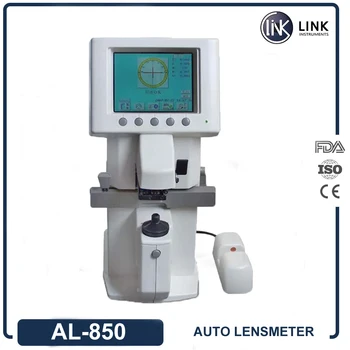 Автоматический линзометр Глазной тестер Lensmeter Прибор для проверки остроты зрения Оптическое оборудование AL-850