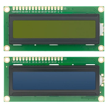 20шт LCD1602 ЖК-монитор 16x2 Символьный ЖК-дисплей Модуль HD44780 Контроллер Синий/Желто-Зеленый экран blacklight