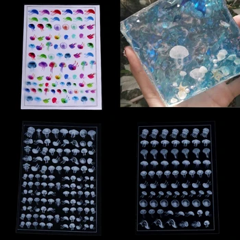 Медуза Прозрачный материал Эпоксидная смола, форма для изготовления ювелирных изделий, наполнитель для DIY Craft Прямая поставка