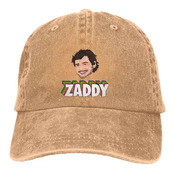Бейсболка Zaddy, мужские шляпы, женские бейсболки с защитой козырька, бейсболки Педро Паскаля, американских актеров