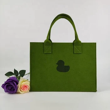 100шт Многофункциональная фетровая сумка для хранения с логотипом на заказ, Рождественская фетровая сумка для ювелирных изделий, шерстяная фетровая сумка для ноутбука