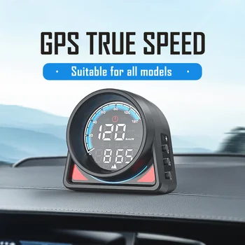 Новый универсальный автомобильный HUD-дисплей A430G, GPS, прибор для измерения реальной скорости автомобиля, прибор для измерения высоты, HD цифровой дисплей
