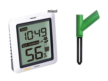 MISOL/10 единиц беспроводного мониторинга влажности почвы с питанием от батареи, беспроводной контроль влажности почвы с дисплеем