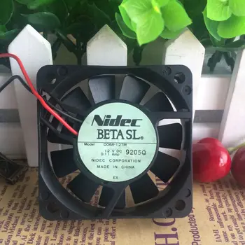 Для Nidec D06R-12tm 6015 вентилятор охлаждения 12V 0.11a 6 см