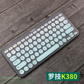 Силиконовый чехол для клавиатуры Защитная пленка для logitech K380 K 380 multi-device Bluetooth keyboard механическая защита кожи