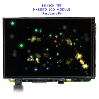 Raspberry Pi 3,5-дюймовый TFT ЖК-модуль HX8357D drive IC дисплей Резистивная сенсорная панель экран 320RGB * 480 3B + подсветка подсветкой 0