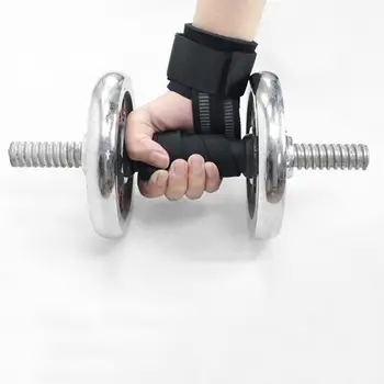 1 Пара поясов для поднятия тяжестей для занятий в тренажерном зале, для поднятия тяжестей для рук, для поддержки запястий с гантелями