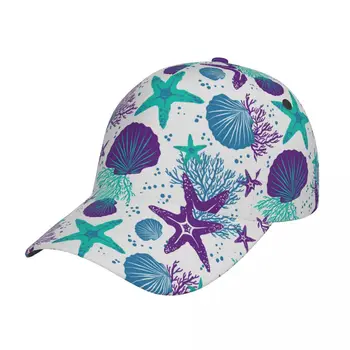 Бейсбольная кепка, хип-хоп кепка, солнцезащитная кепка в виде морской звезды для взрослых мужчин и женщин, шляпа