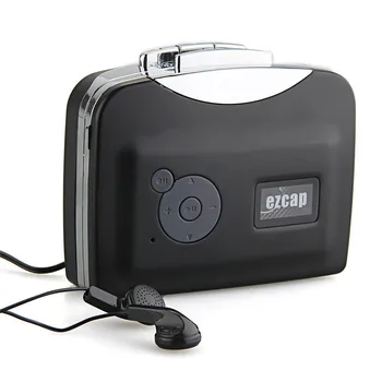Портативный магнитофон проигрыватель портативных кассет Преобразователь кассеты в аудио формата MP3 на флэш-накопитель USB