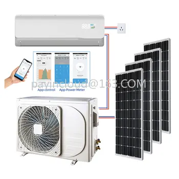 Эффективная Солнечная панель постоянного тока От производителя солнечных кондиционеров 24000btu, инвертор, настенный монтаж для дома 0
