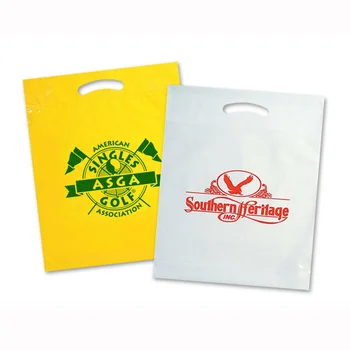 500 шт./лот, хит продаж, футболка с логотипом на заказ, пластиковые пакеты для покупок, упаковка