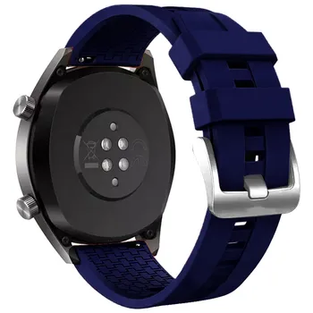 Браслеты Резиновые Браслеты Бумажные Браслеты Силиконовый ремешок для часов WristStrap совместим с huawei Watch GT Active 46 мм