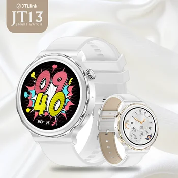 Умные часы AWAR JT13 IP68 Bluetooth-вызов, Пульсометр, монитор здоровья сна, умные часы для мужчин и женщин, индивидуальное название для подарков влюбленным