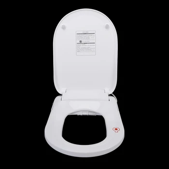Сантехника U-образный удлиненный АБС-пластик, интеллектуальный чехол для сиденья унитаза для ванной комнаты, недорогие аксессуары для ванной комнаты 1