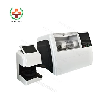 Оборудование для обрезки оптических линз без рисунка SY-V041A, медицинская машина для обрезки линз в режиме реального времени с сенсорным экраном