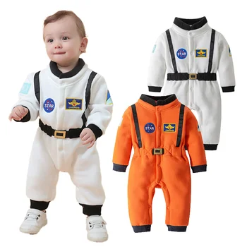 Костюм астронавта, космический костюм, комбинезон для маленьких мальчиков, Малышей, Хэллоуин, Рождество, Вечеринка по случаю Дня рождения, косплей, маскарадный костюм