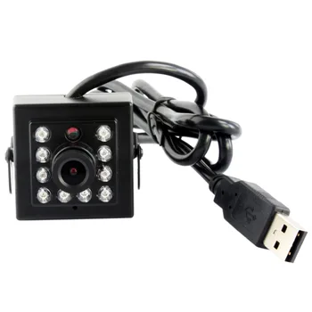 ELP Free Drive 720P HD Mini USB HD Веб-Камеры Web Cam Камера ИК Ночного Видения С Микрофоном Для Компьютера ПК Ноутбук Настольная Видеозапись 0