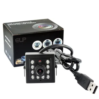 ELP Free Drive 720P HD Mini USB HD Веб-Камеры Web Cam Камера ИК Ночного Видения С Микрофоном Для Компьютера ПК Ноутбук Настольная Видеозапись 5