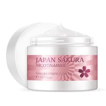 Japan Sakura Essence Cream Гиалуроновая Кислота Антивозрастная Сыворотка Winkles Увлажняющий Крем Cherry Blossoms Отбеливающий Крем Для Ухода За Кожей 5