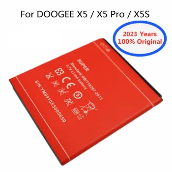 Высококачественный Оригинальный Аккумулятор Красного Цвета 3100mAh X5 Для Смартфона DOOGEE X5/X5 Pro/X5S x5Pro x5 S, Сменные Батареи