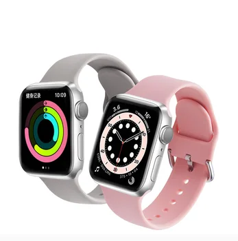 Силиконовый ремешок для Apple Watch band 44мм 40мм 42мм 38мм 45мм 41мм 3 4 5 se 6 smartwatch correa ремешок для часов браслет iWatch serie 7