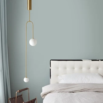 Светильник в форме геометрической линии, персонализированная креативная модель, прикроватная тумбочка для спальни, бар, ресторан, Дизайнерская лампа