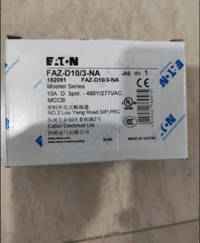 Один новый автоматический выключатель EATON MOELLER FAZ-D10 /3-NA 10A 3P