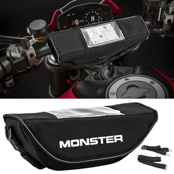 Сумка на руль для мотоцикла Monster 937 Monsters 1200 1200 S 821 Навигационная сумка на руль мотоцикла